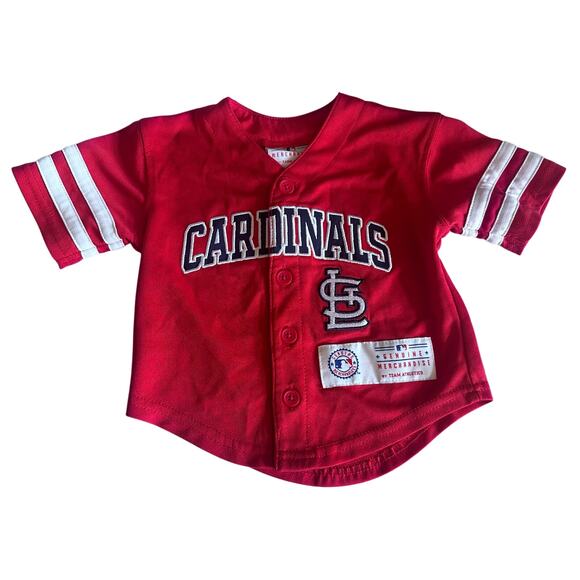 St. Louis Cardinals Jersey - Size 12 Months - Red - Picture 1 of 6